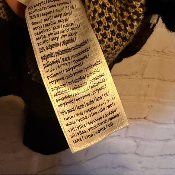 Farm Rio Arabesque Balloon-Sleeve Sweater Size Large - Picture 12 of 12